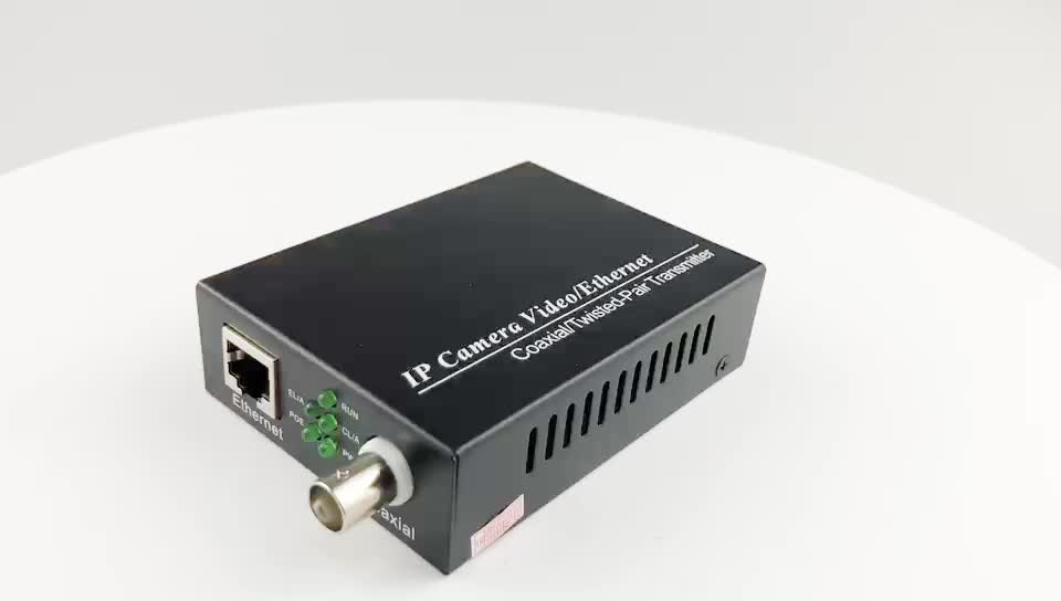 Converter Rj45 To Bnc Ip Ethernet Over Coaxial Video Transmitter - Buy ...