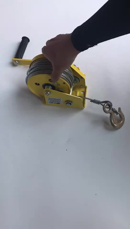 1800lbs 1600lbs Small Hand Anchor Hand Winch Buy Reliable 800lbs Manual Boat Winch Wire Hand