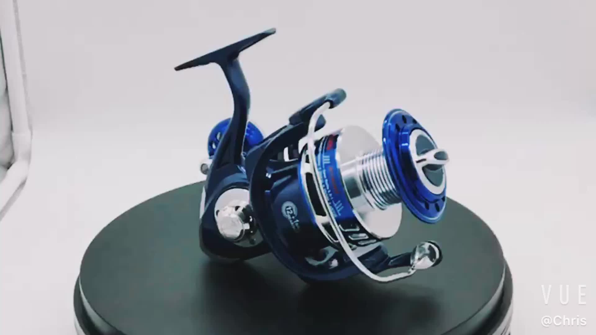 30kg Power Drag Saltiga Spinning Reels Heavy Duty Sea Fishing Boat