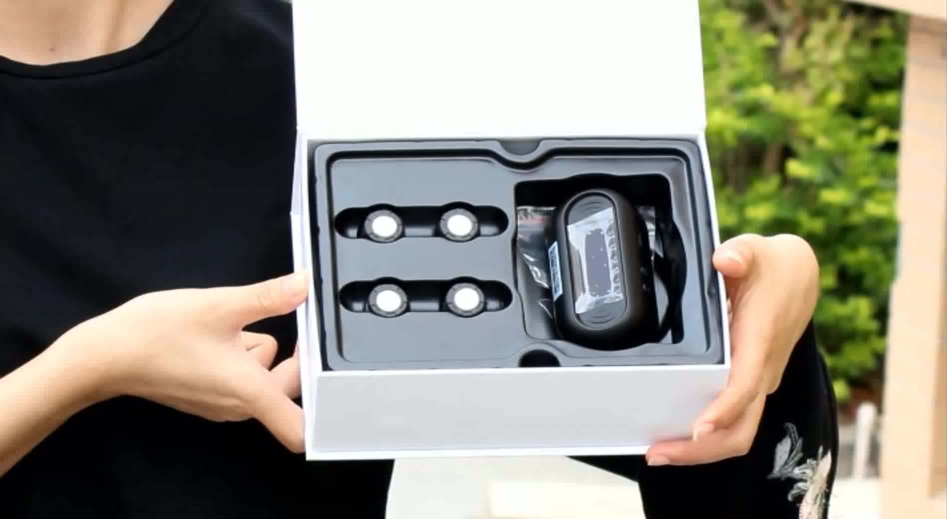 Yoelbaer Mini Windshield Wireless Digital Gauge Car Tpms Solar Power