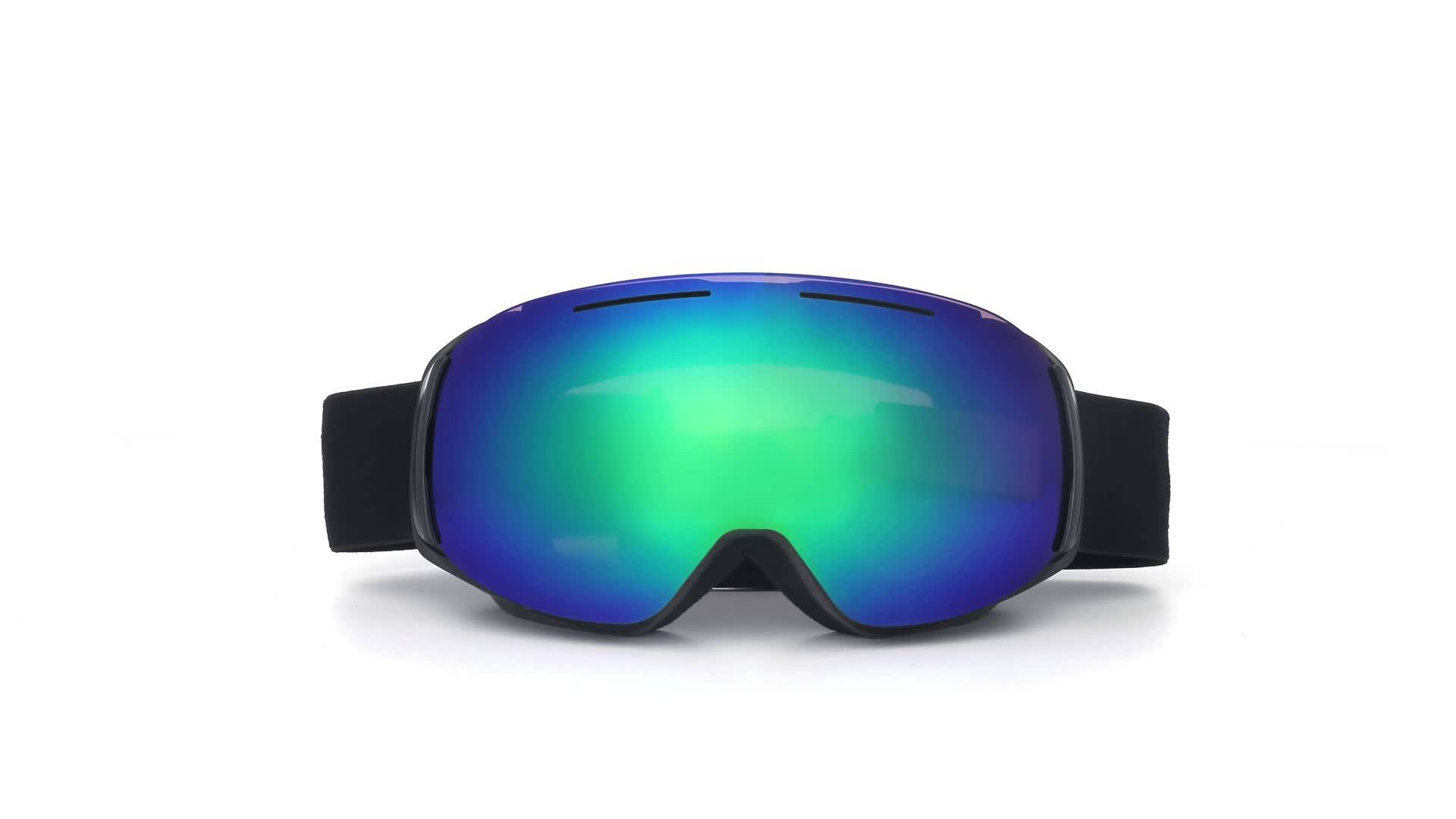 Hubo Wholesales Uv400 Fast Delivery Snowboard Googles Glasses Custom