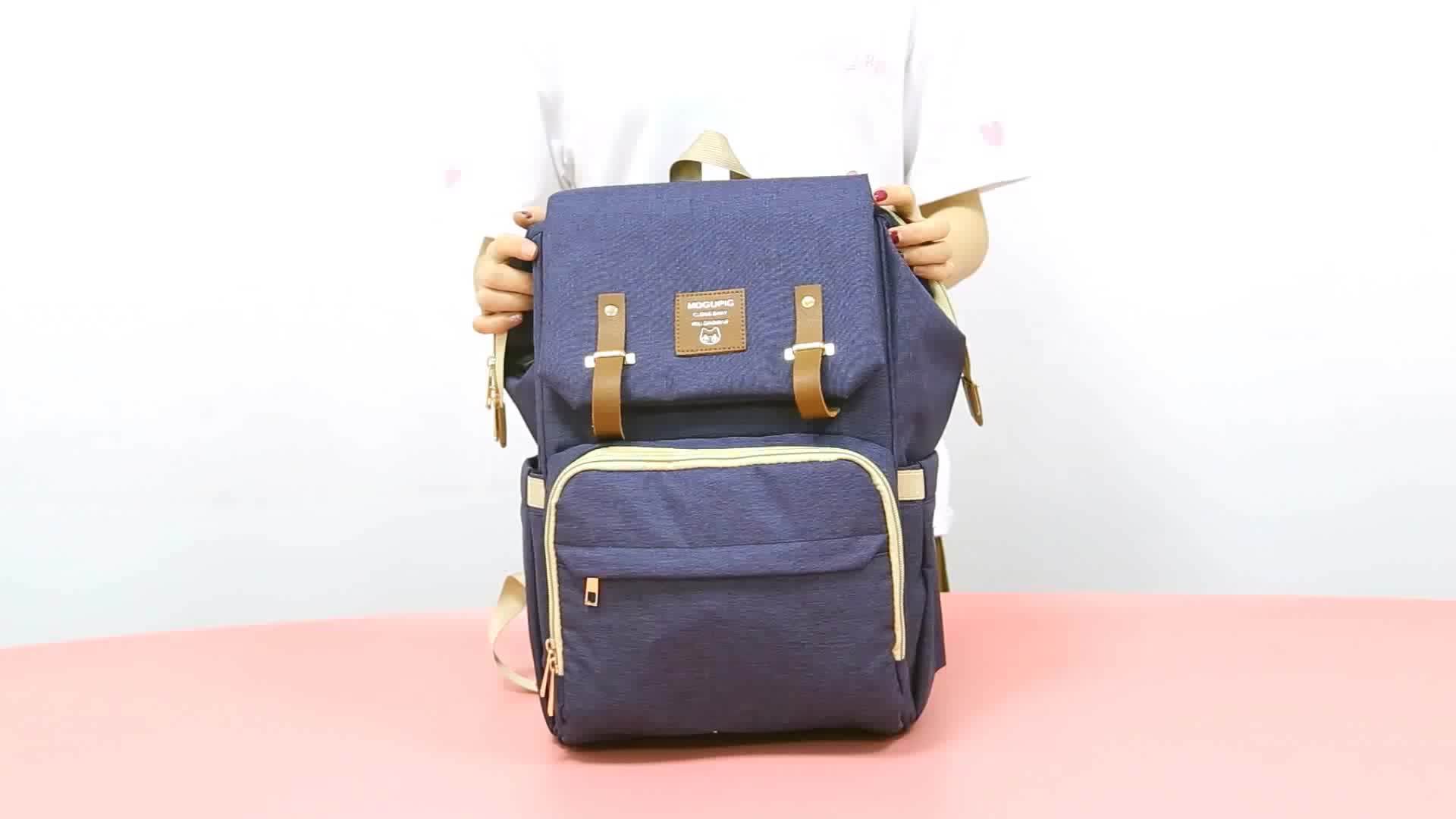 Pretty Mummy Daddy Baby Changing Rucksack Carry Bag Bolsa De Bebe Usb