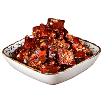Handmade sauce dried tofu Pingjiang specialty spicy dried tofu fragrant dried internet celebrity snack snacks 70g*3 pack