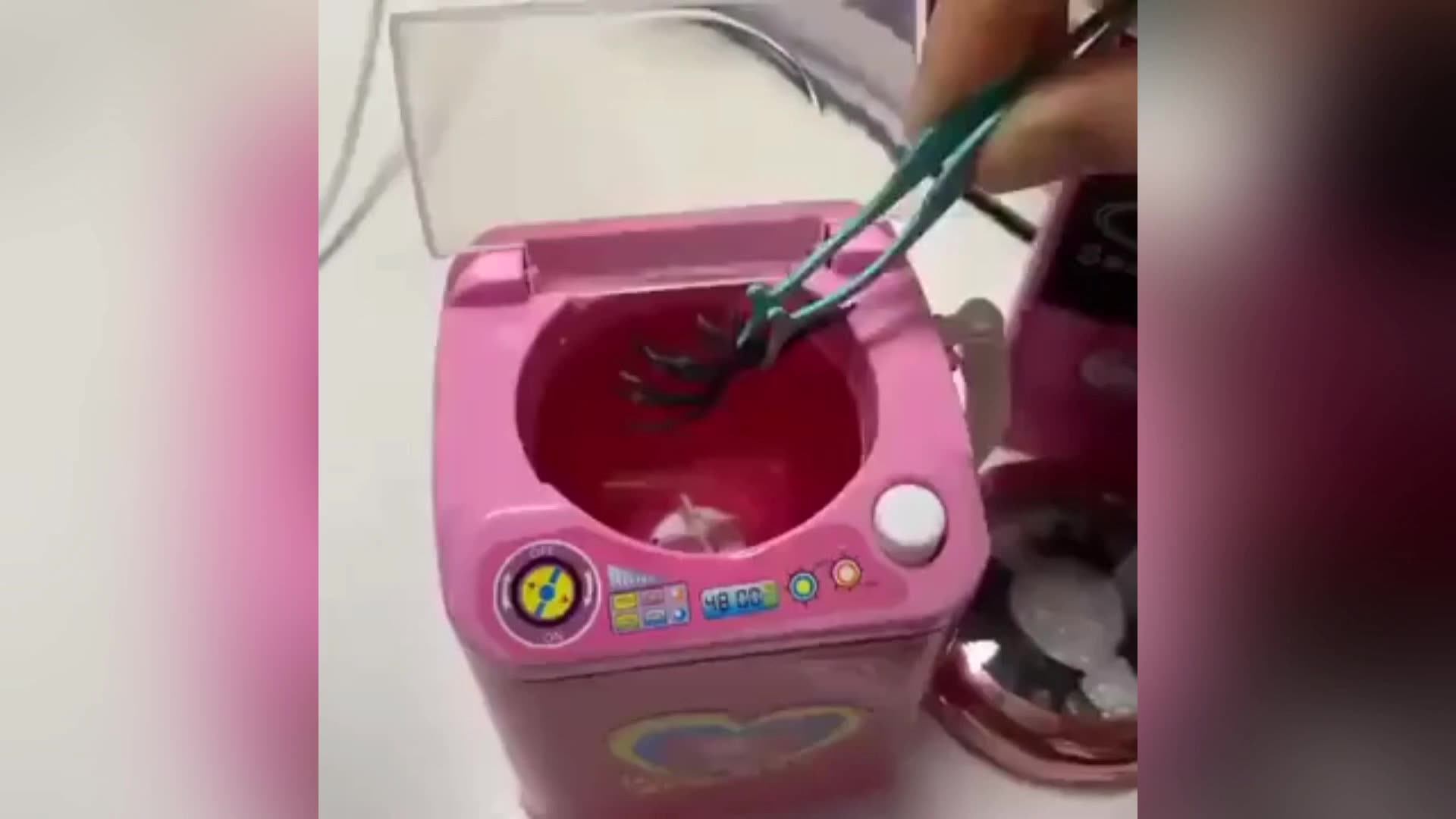 Private Label Eyelash Washer Lash Cleaning Mini Washing Machine