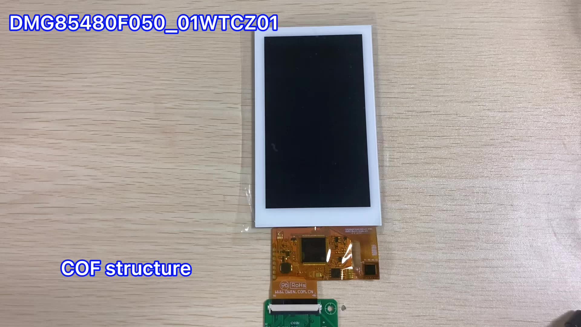 5.0 hd tft display free sample
