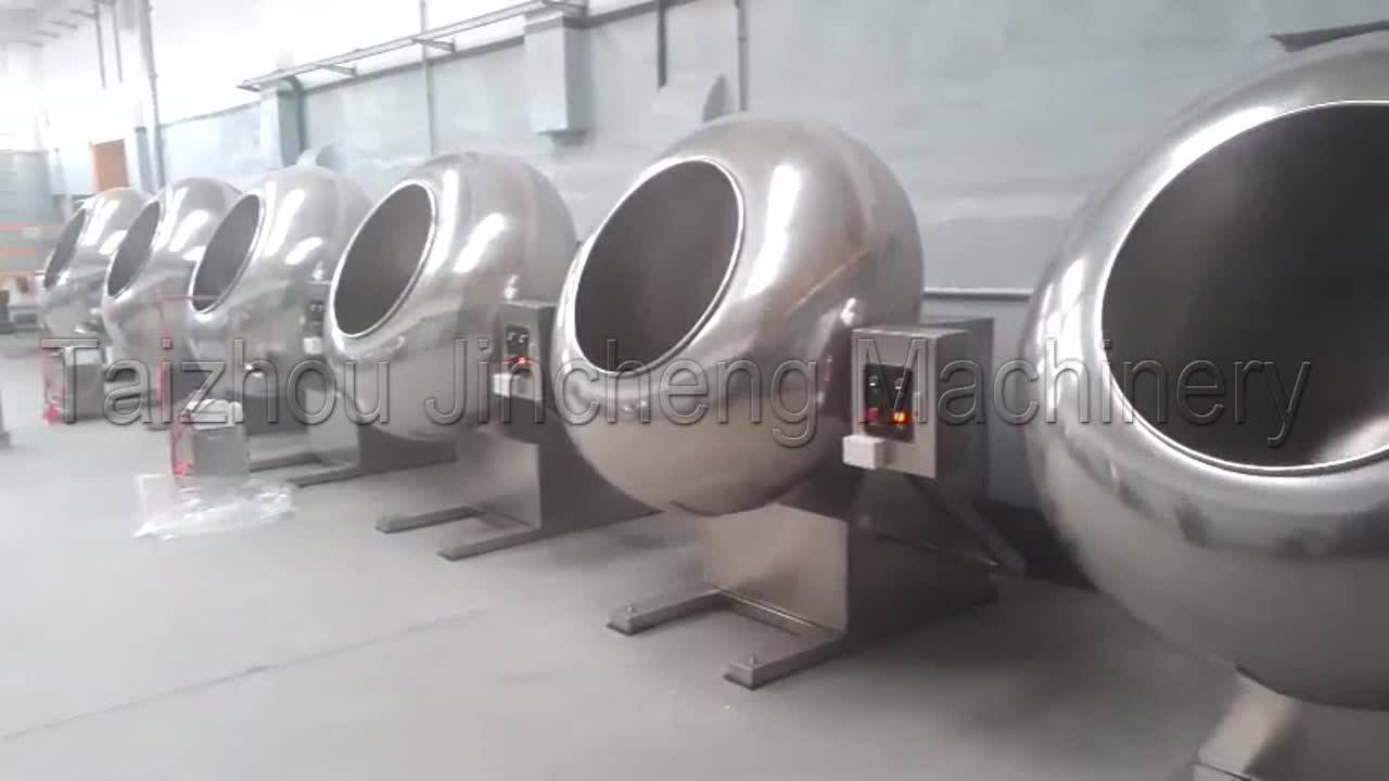 Wide Output Range Commercial Industrial Dragee Coating Machine Dragee