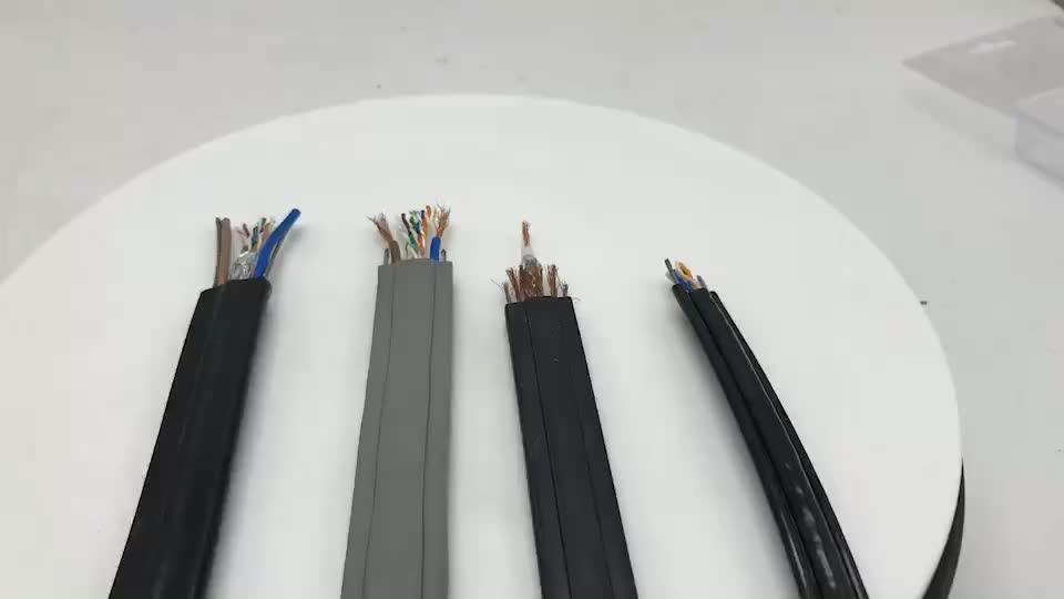 Flexible Cables For Elevators Traveler Cable For Elevator Cat6 Lift