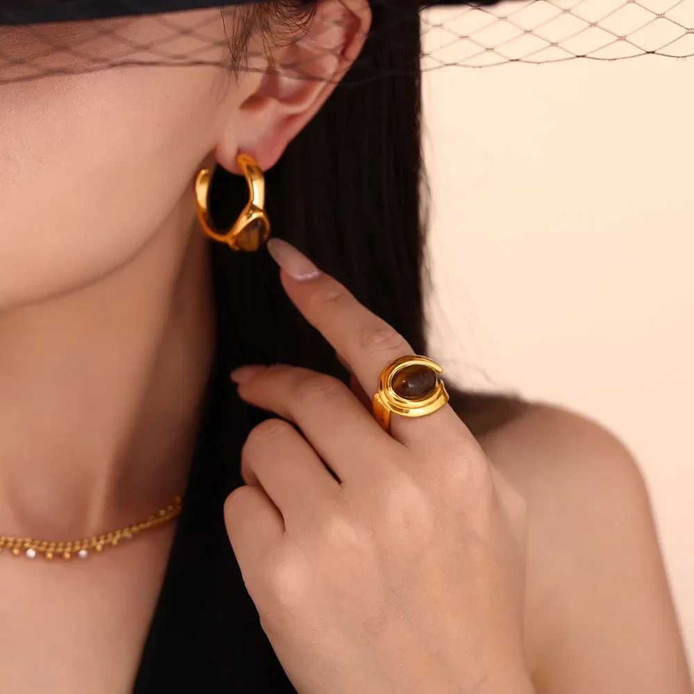 retro organic one size earrings