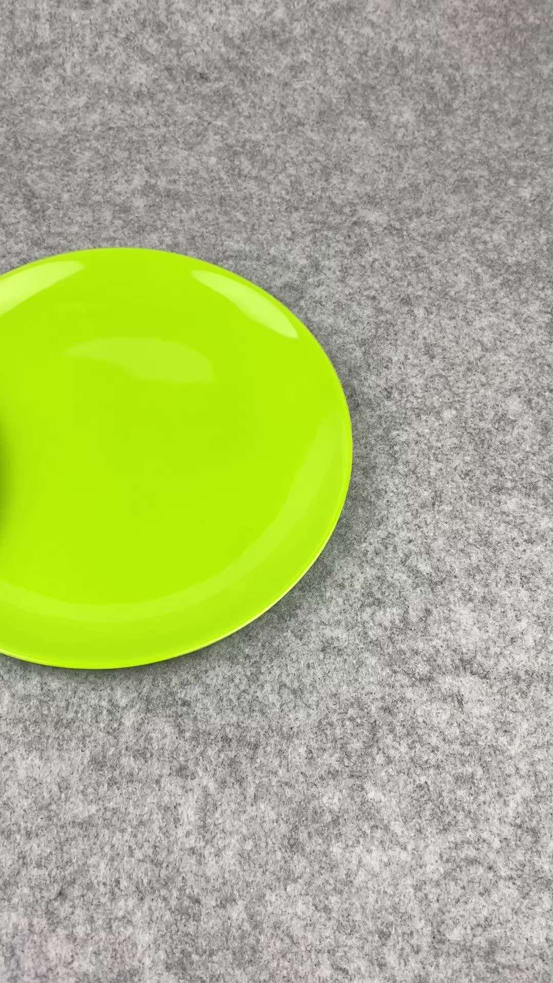 Colorful Unbreakable Restaurant Plastic Plates Hard Bulk Plates Buy