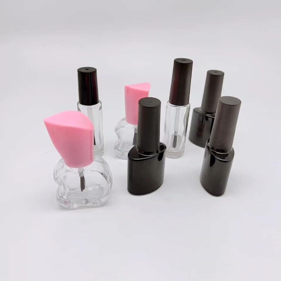 Wholesale Various Styles 2 3 4 5 7 8 10 15 Ml Empty Nail Polish Glass
