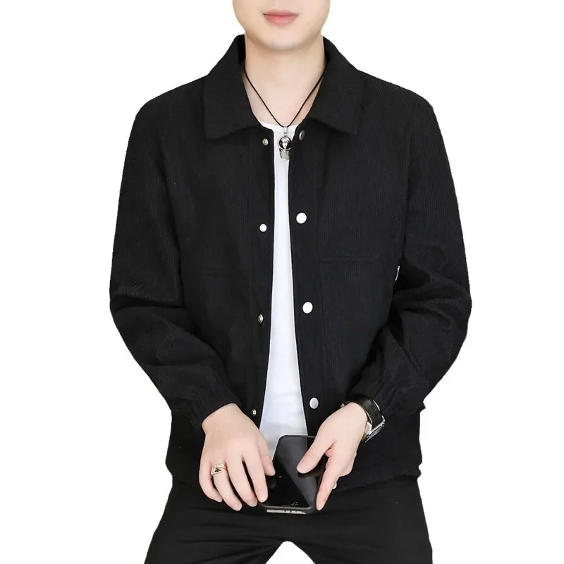 Demi-season trend warm fashionable jacket for leisure, Korean style