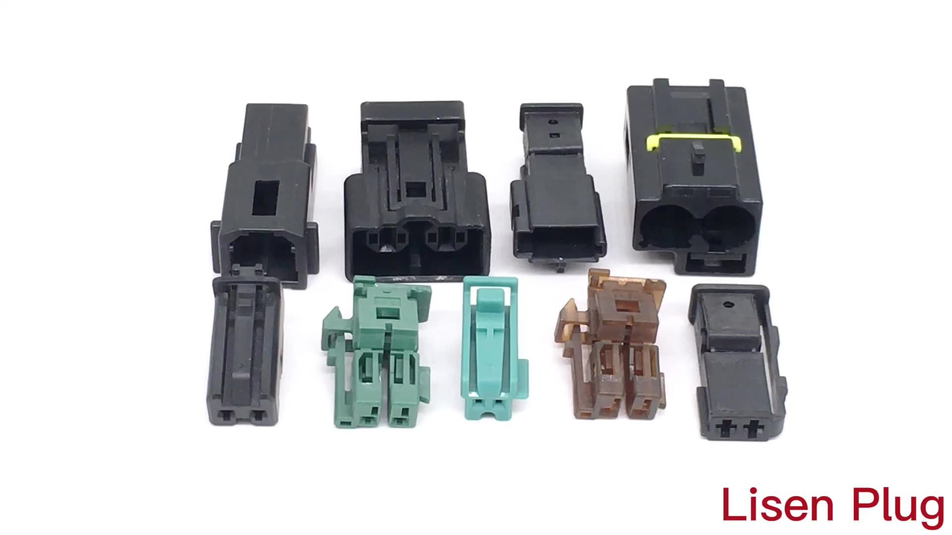 P助　304525×2 174460-2 2 Pin Male TE Connectivity AMP 3.5MM Multilock 070