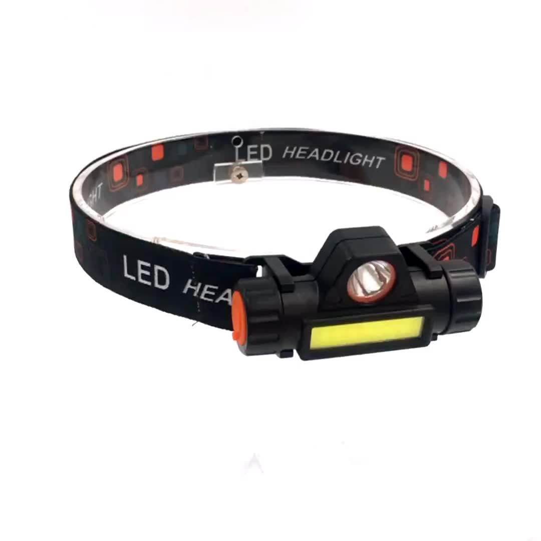 New Popular Mining Cheap Xpe Led Headlamp Running Rechargeable Cob Head
