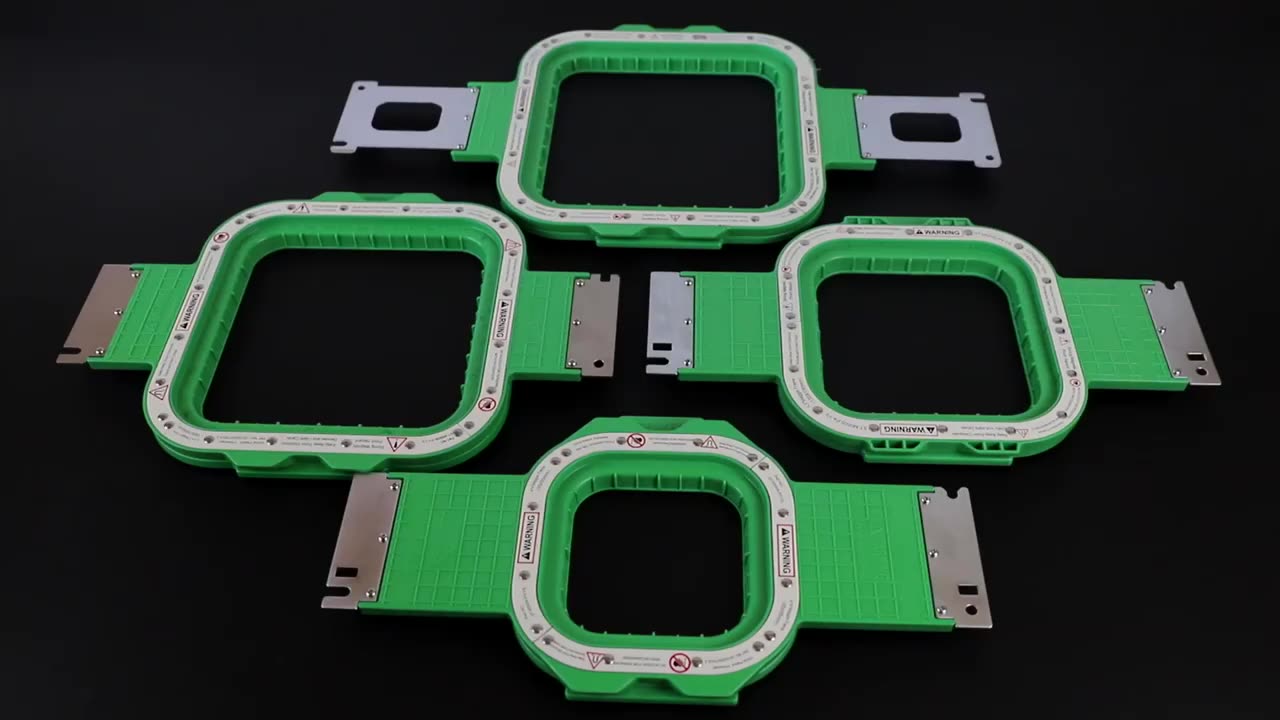 Embroidery Hoops Kit 8 In1 Fast Frames For 355mm