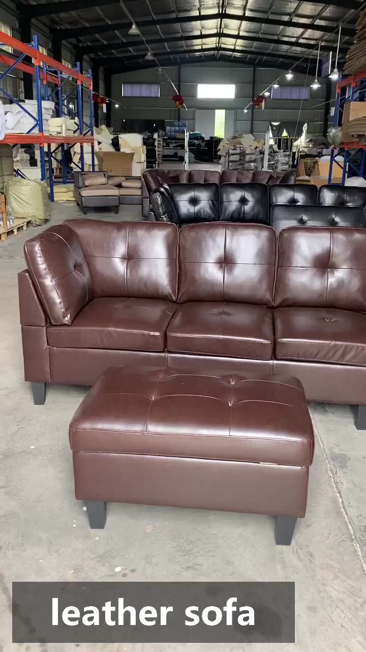 Wholesale Good Quality L Shaped Sofa Sectional For Living Room Luxury