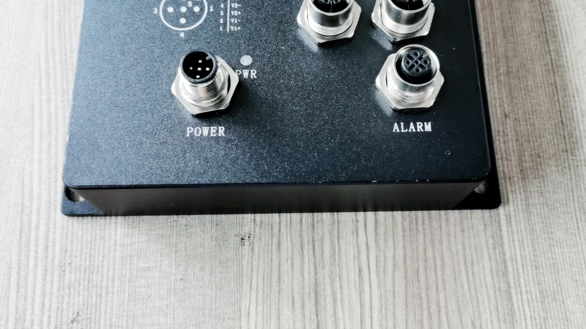 Waterproof Ip65 Ip67 Industrial Poe Switch Ip67 8 Port Xcode Gigabit M12 Railway Industrial