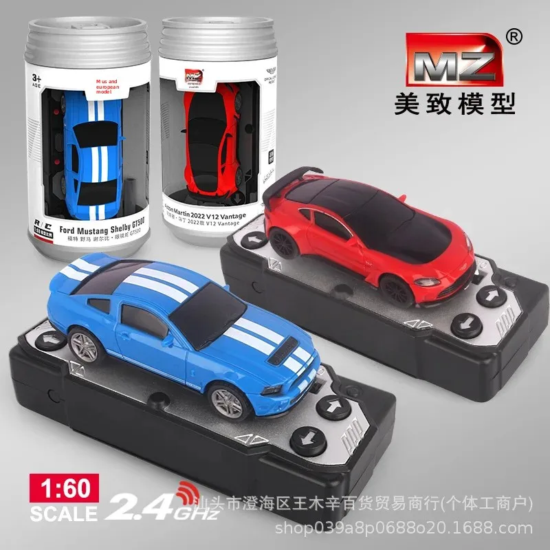 Meizhi 1:60 Can Mini Racing Car Wireless Remote Control Car With Led...