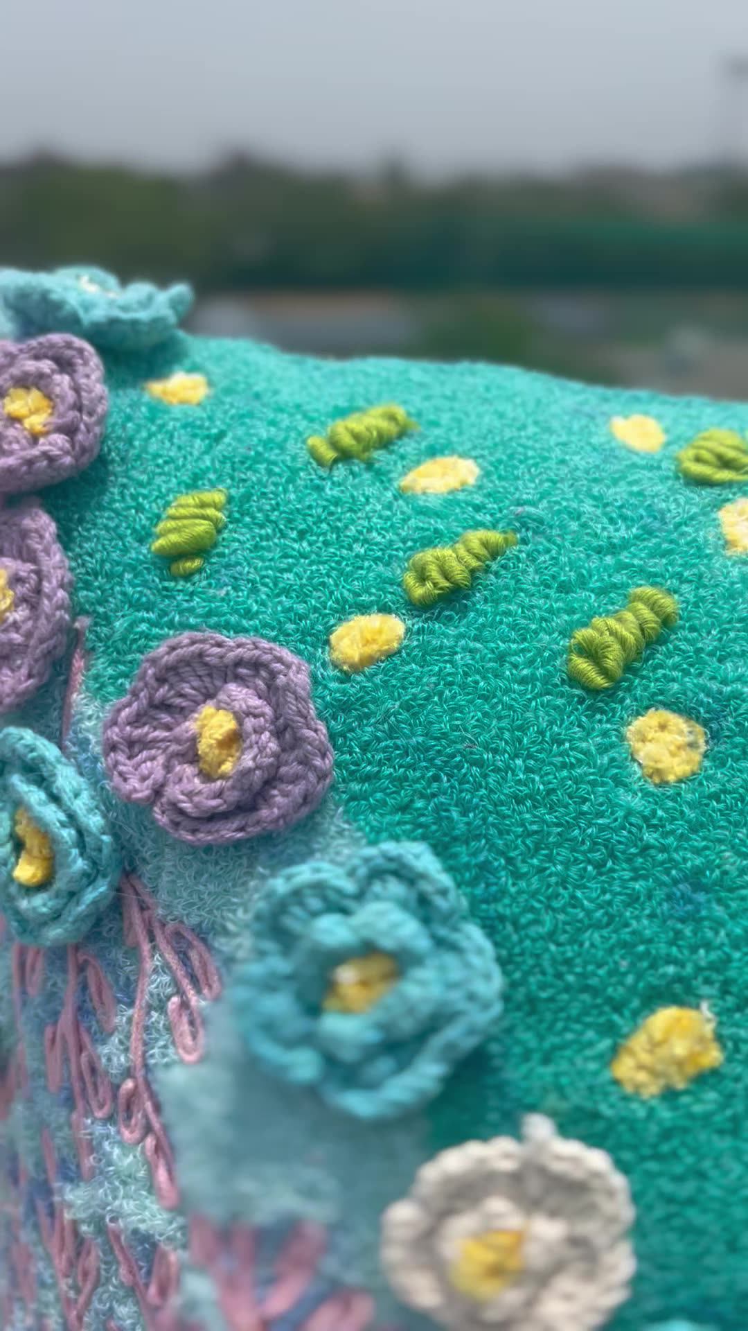 Eco Friendly Sustainable Luxury Bohemian 20x20 Customise Colour Size