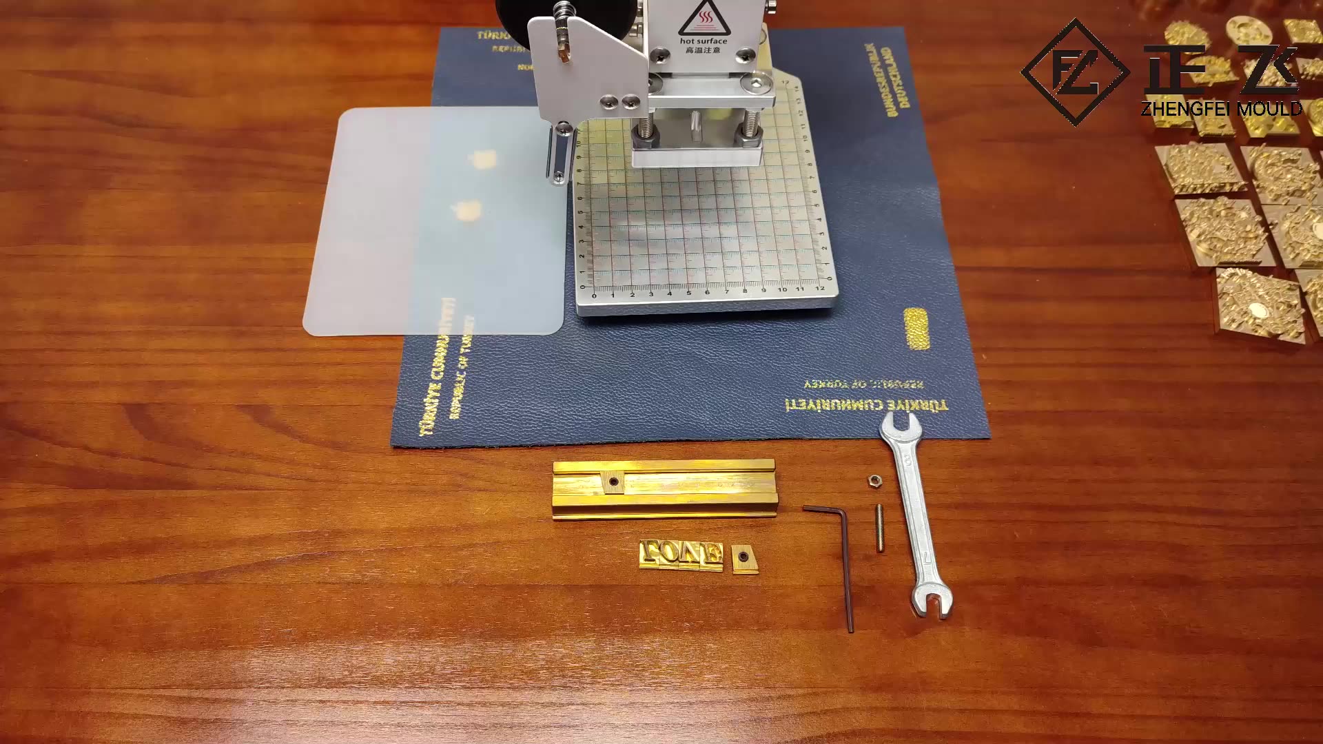 Hot Stamp Foil Press Machine Diy Stamp Mold Hot Stamper,Leather Craft