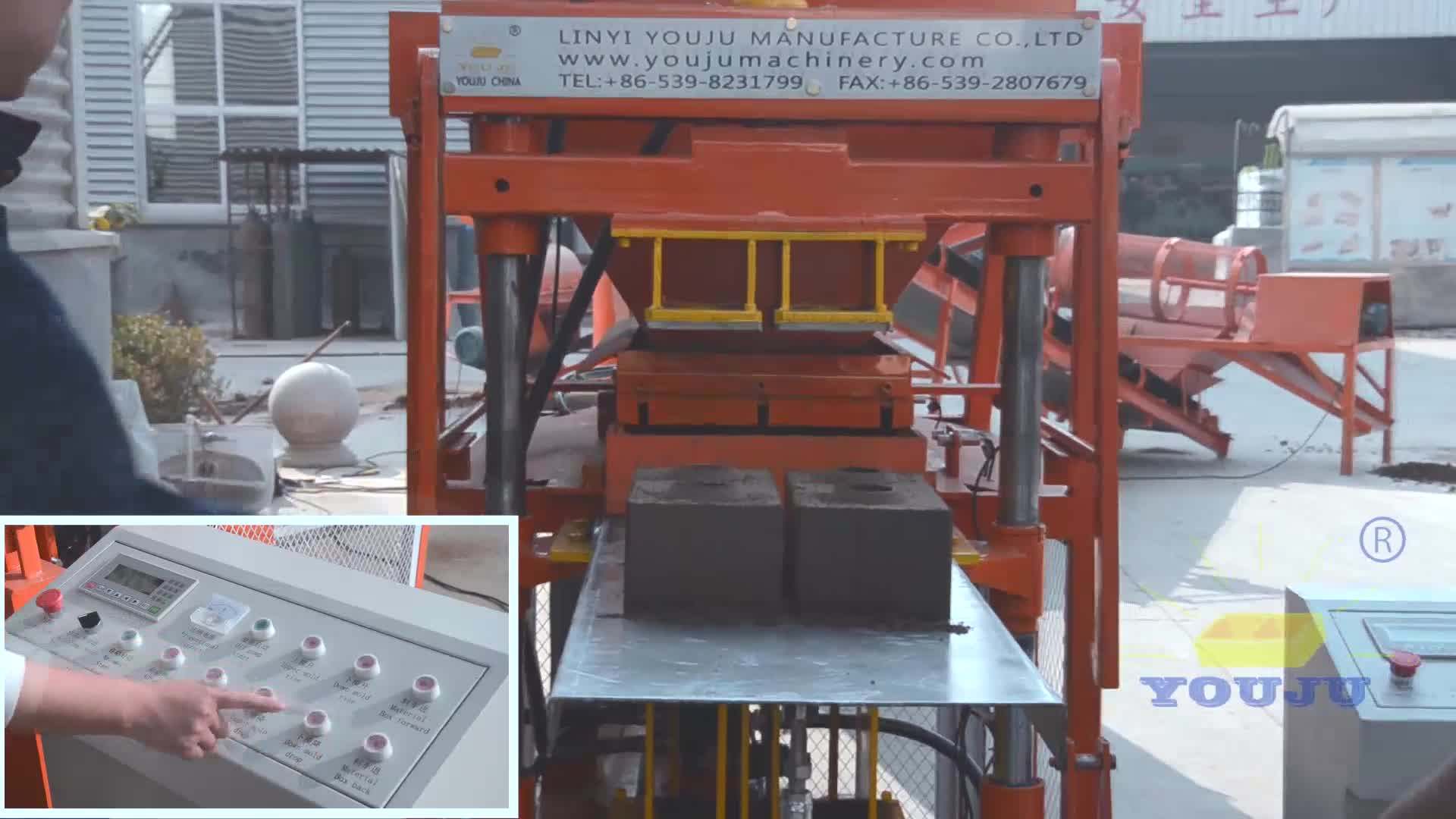 Ly210 Interlock Cement Brick Making Machine Price In Nepal Kenya Soil