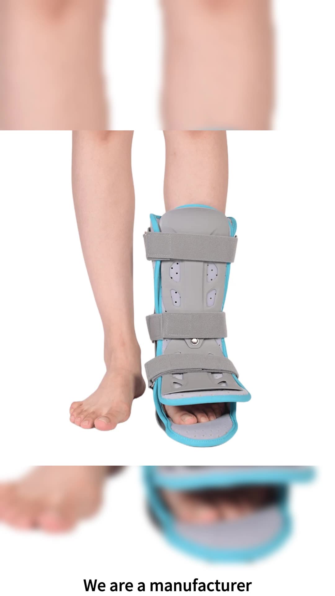 2023 Ankle Injury Protection Fixation Brace Splint Sprained Ankle Support Orthopedic Shoes