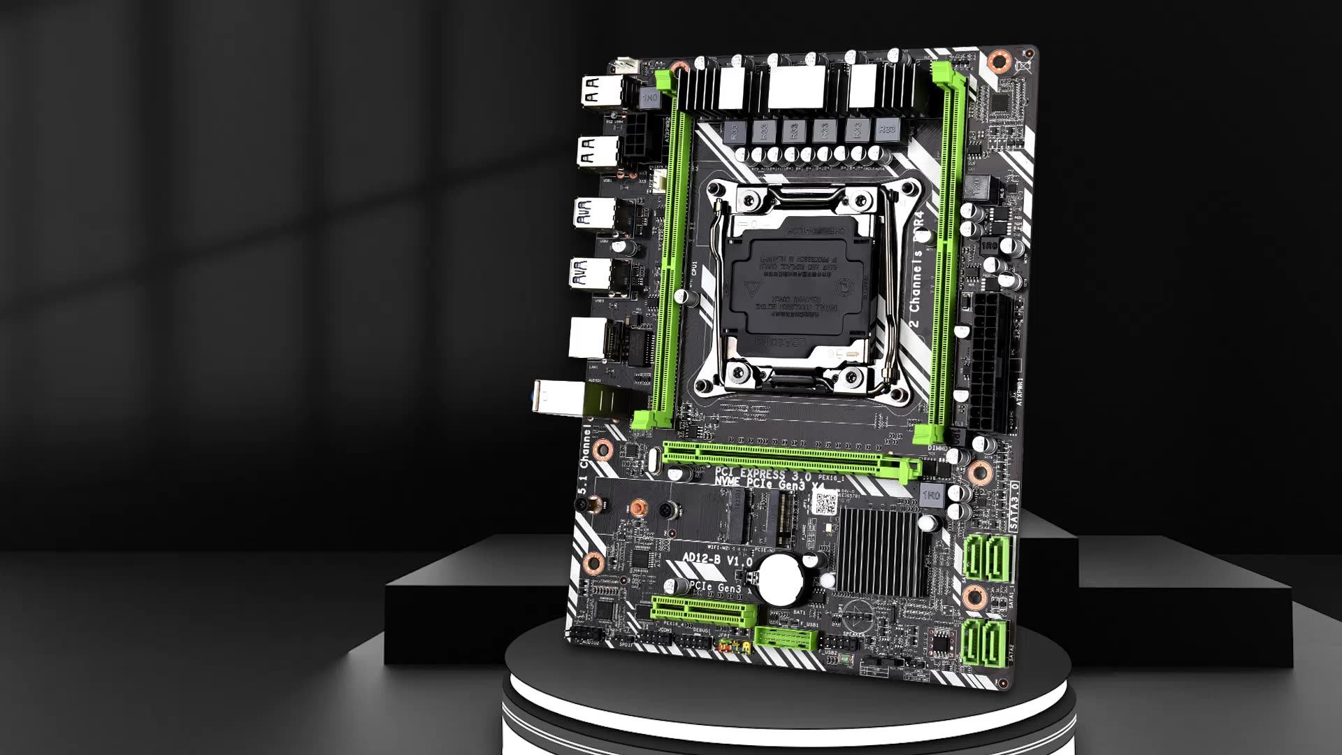 X99 Chipset Lga20113 Socket X99d4 Motherboard Supports Quad Channel