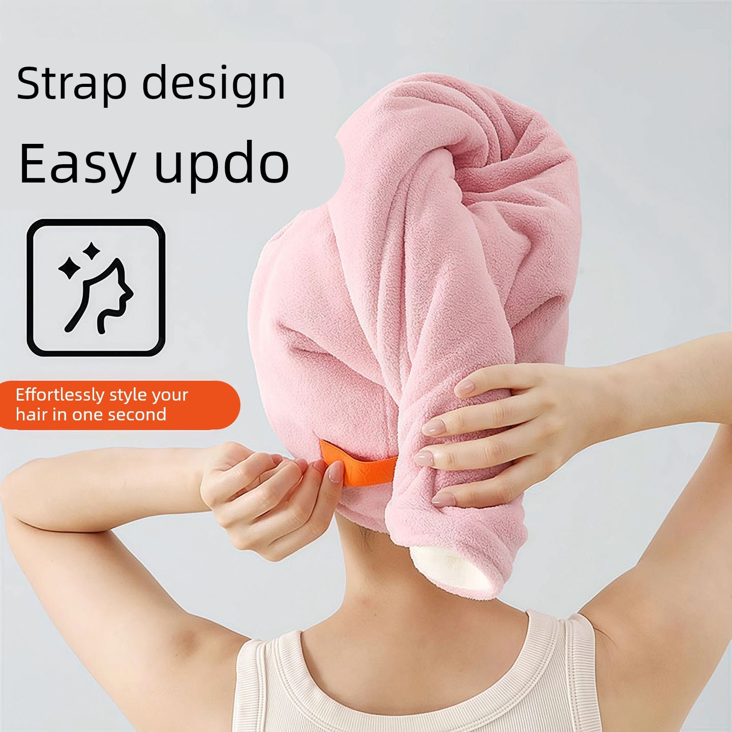 Dry Hair Cap, Super Absorbent and Quick-Drying, One-Piece, 2026 New Model, for Women, Adults, Long Hair, No Need to Blow Dry, Large Towel for Wrapping Hair