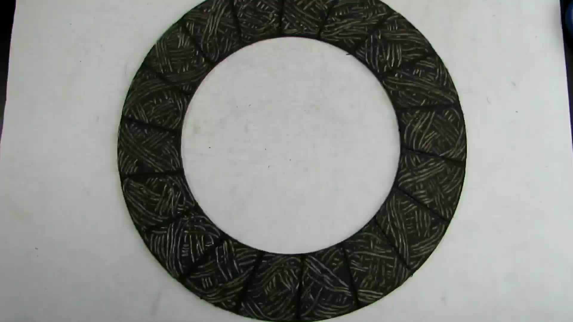 High Quality Clutch Facing Friction Material Clutch Lining With Glass