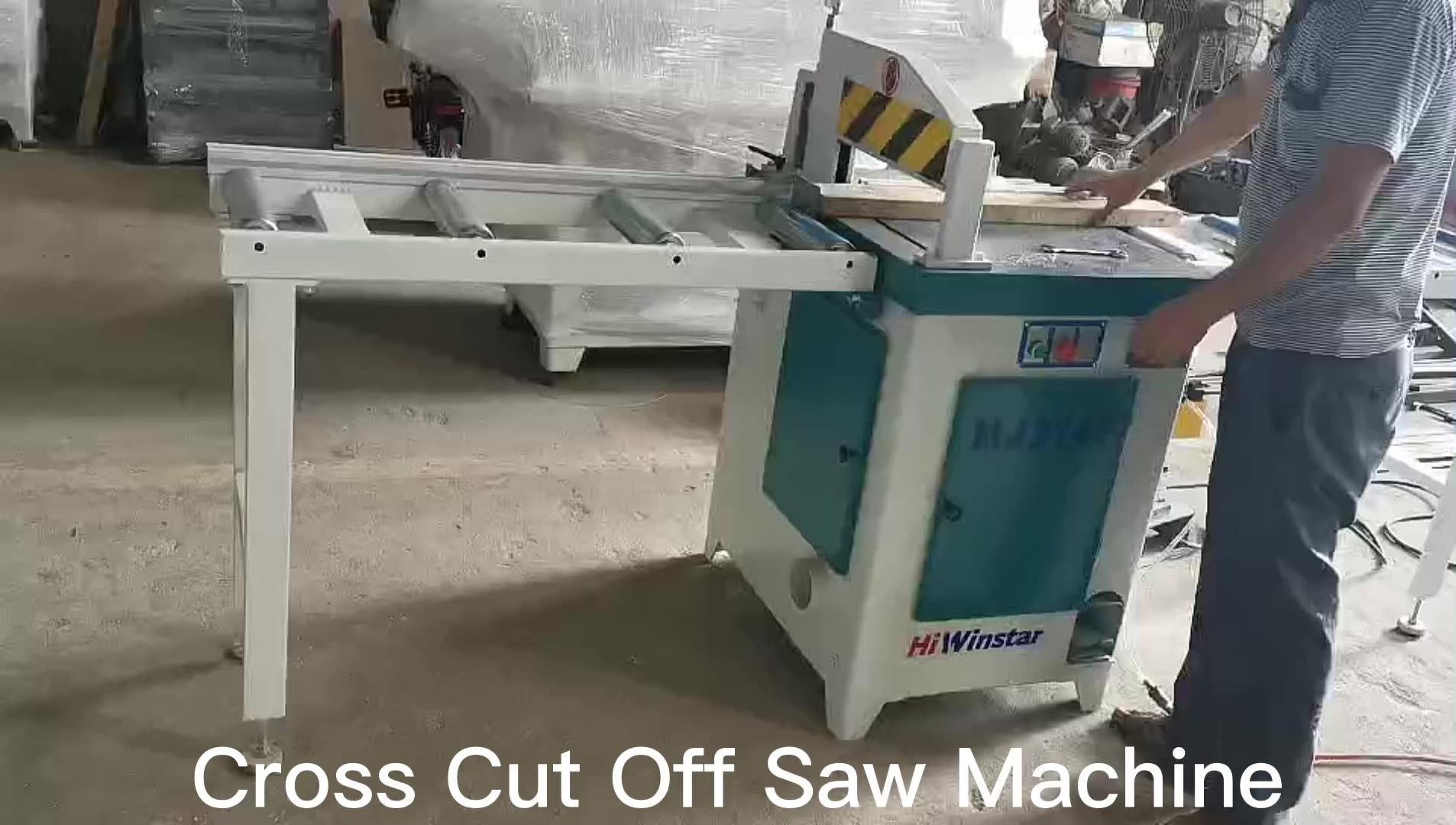 MJ274 China Woodworking Pneumatic Cross Cut Saw - Hiwinstar