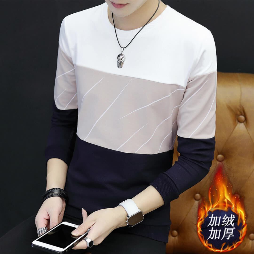 秋冬必备】155.00就能拥有超棒秋冬季男士长袖T恤，太划算了吧！😎_T恤_淘宝服装网