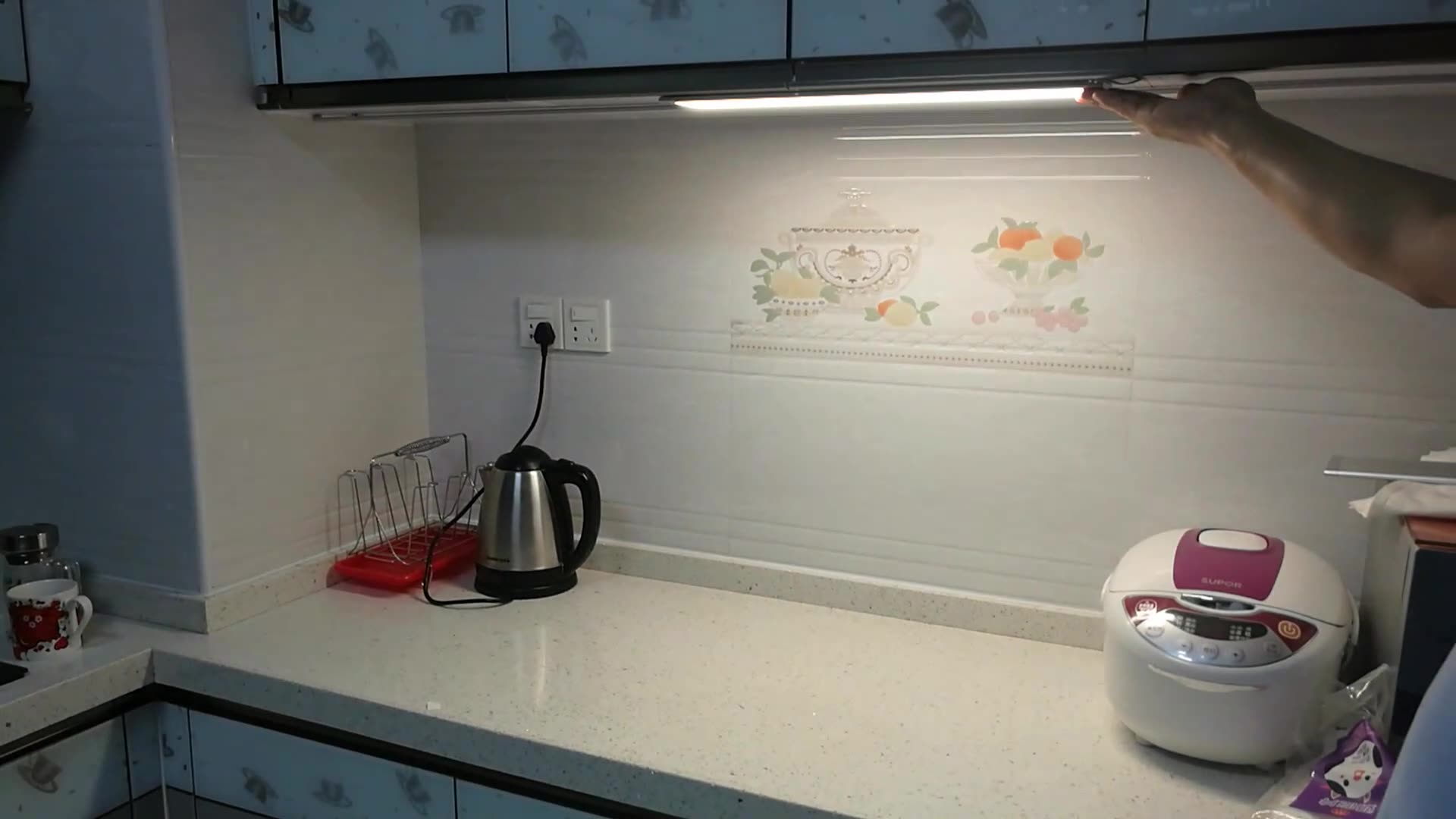 12-24v Under Cabinet Light Kitchen Cupboard Lighting With Touch Dimmer Sensor Switch - Buy ...