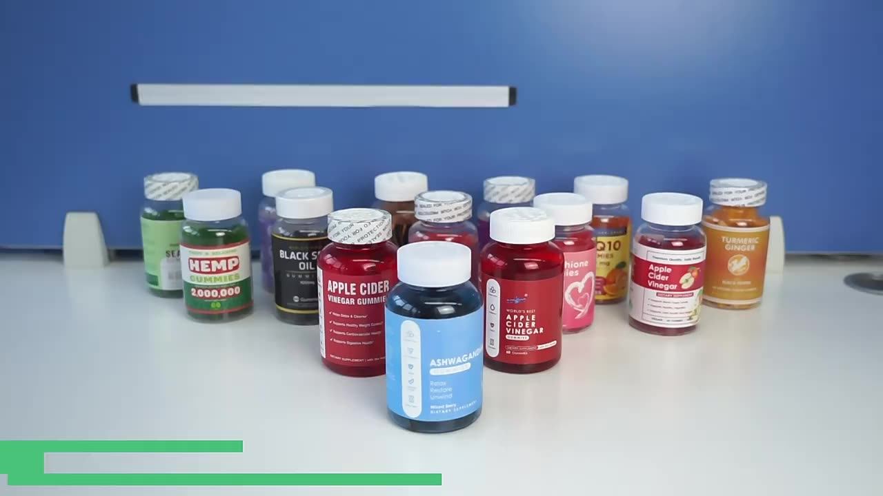 Oem Private Label Gummies Candy Supplement Creatine Gummies Pre Workout Energy Gummy Creatine