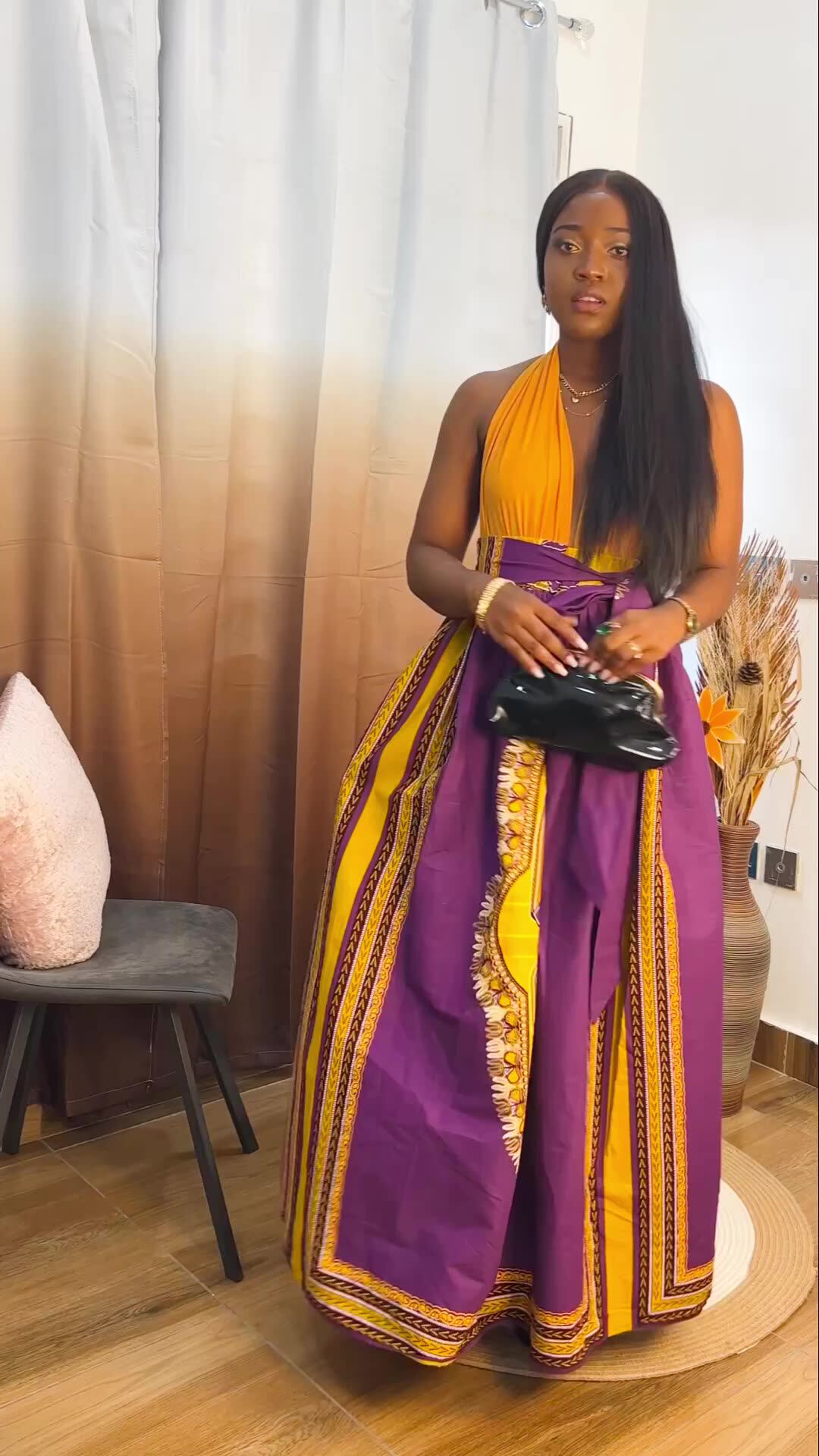 High Quality African Maxi Skirt Traditional Dashiki Print Women 100
