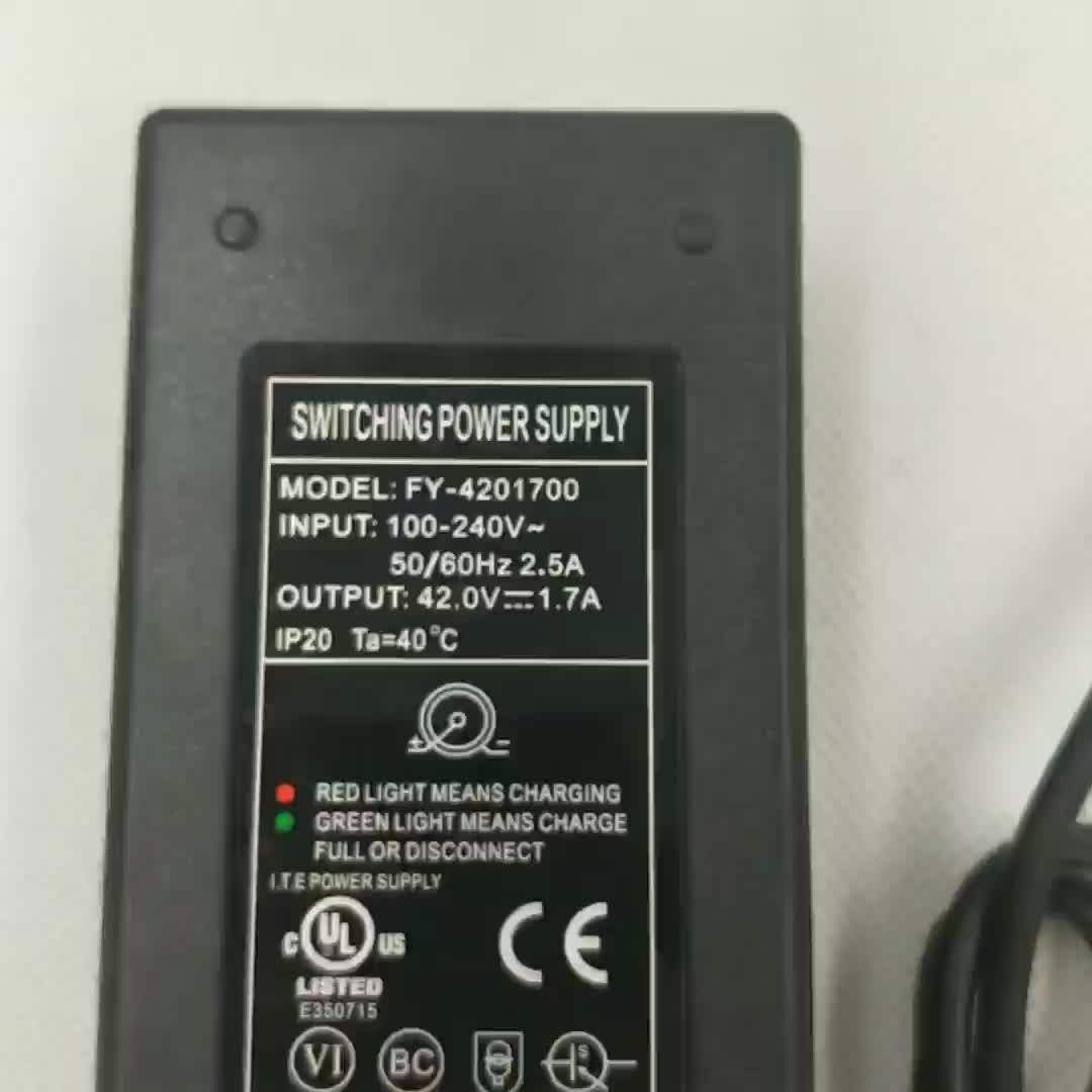 42v 1.7a Electric Scooter Hoverboard Charger For Lime Xiaomi Mijia M365