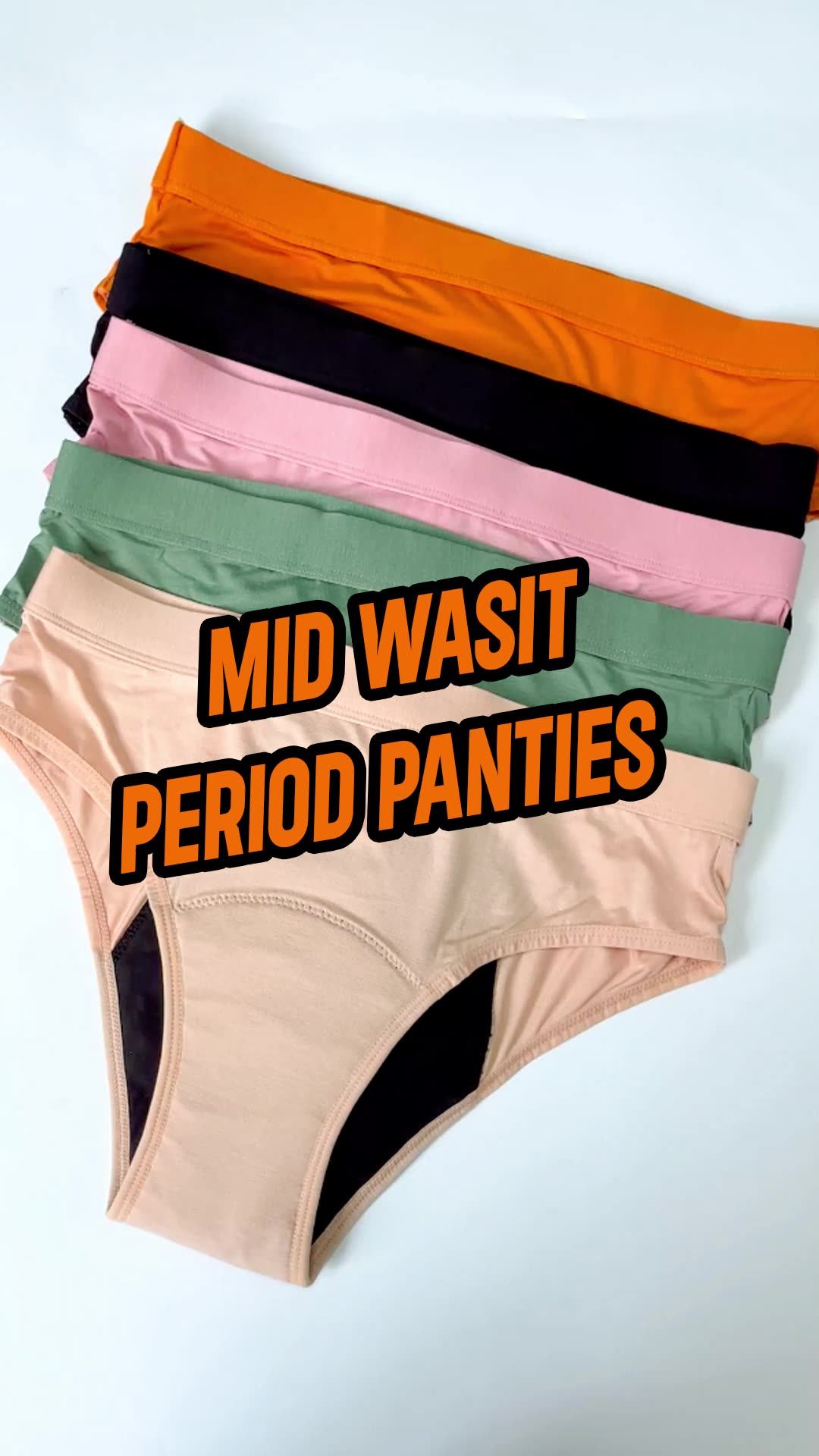 Menstrual Underwear Period Panties Heavy Flow Menstrual Culotte