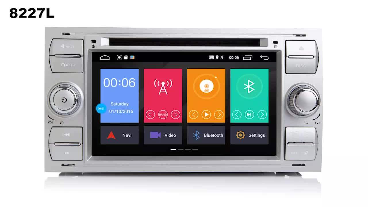 Car Dvd Player Android 2 Din Autoradio For Ford Transit Focus Connect S