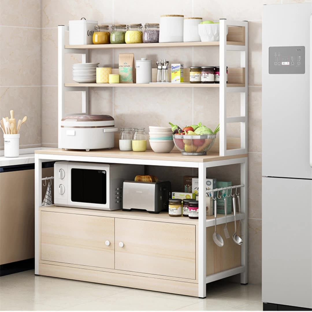 Kitchen Storage Racks Household Floor Multi-layer Storage Racks ...