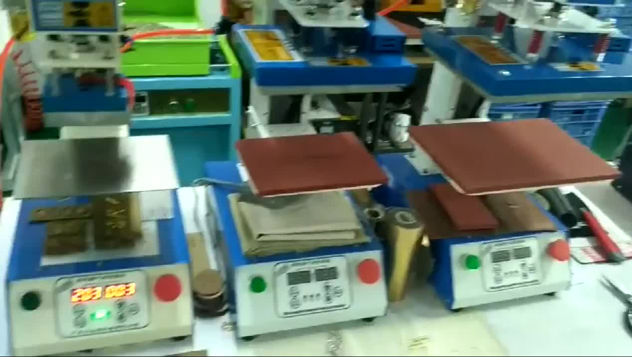 Pneumatik Ukuran Kecil Panas Tekan Mesin Untuk Logo - Buy 