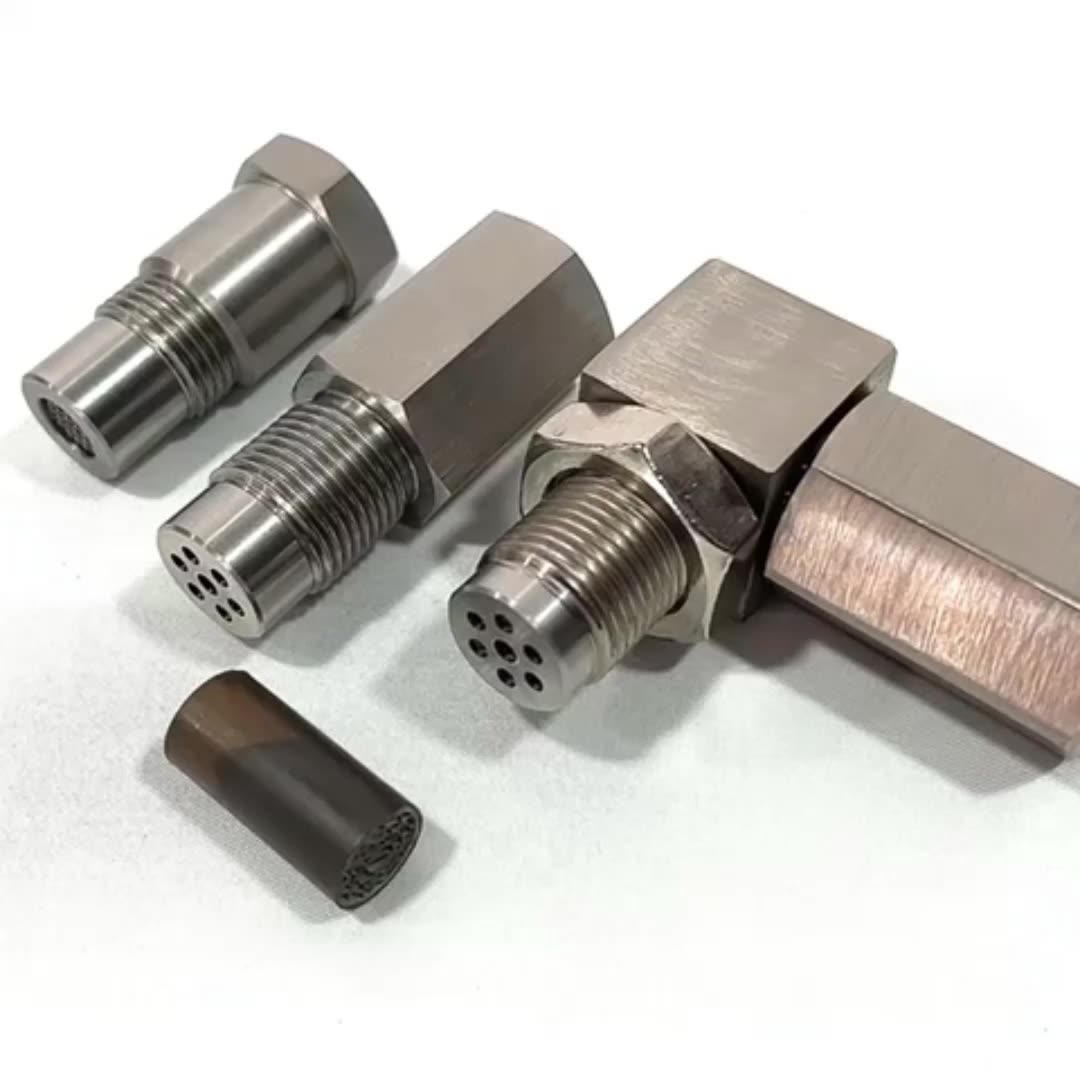 O2 Oxygen Sensor Extender Bung Spacer With Mini Catalytic Converter