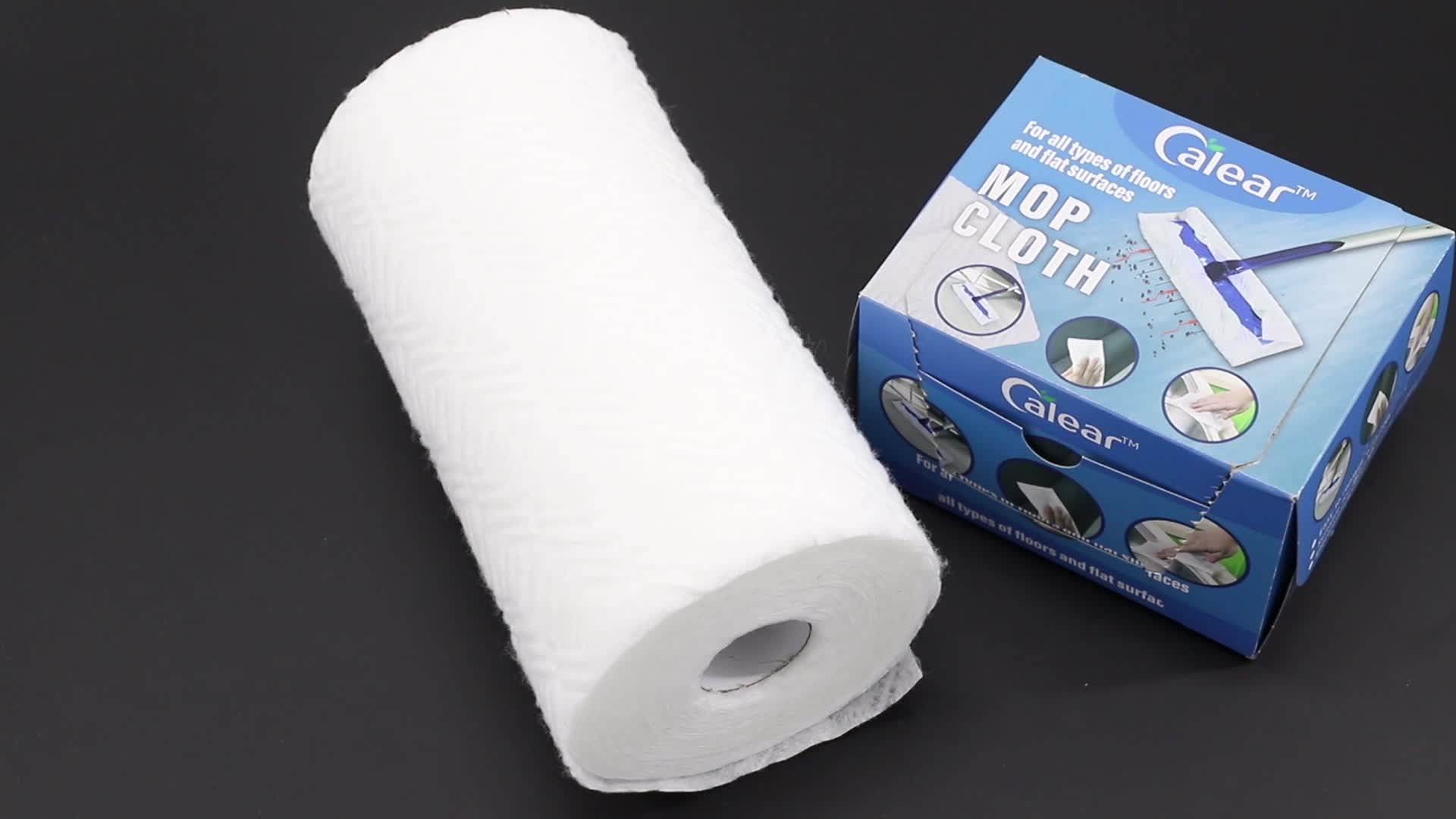 Nonwoven Flat Mop Floor Mops With Disposable Dry Wipes Magic Home