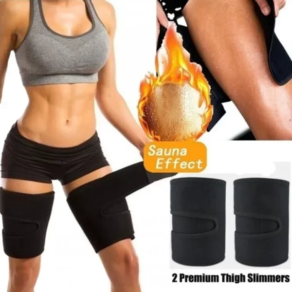 Amazon Sports Fitness Sweat Leg Guard with Running Protection Knee Guard with Sweat Guard Sauna Sweat Leg Band