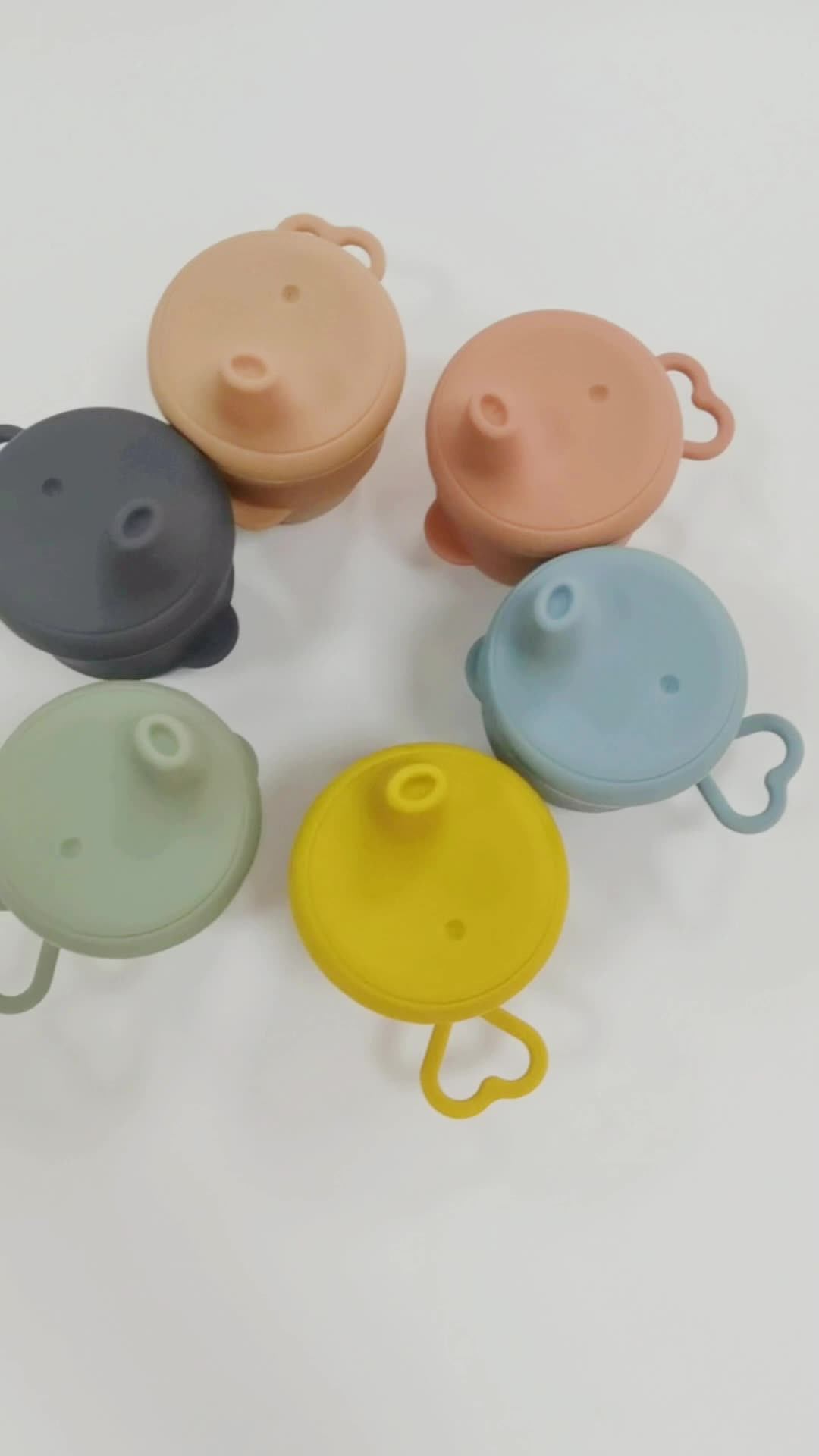 2020 New Product Nontoxic Waterproof Silicone Infant Baby Water Cup With Sippy Cup Lids Buy