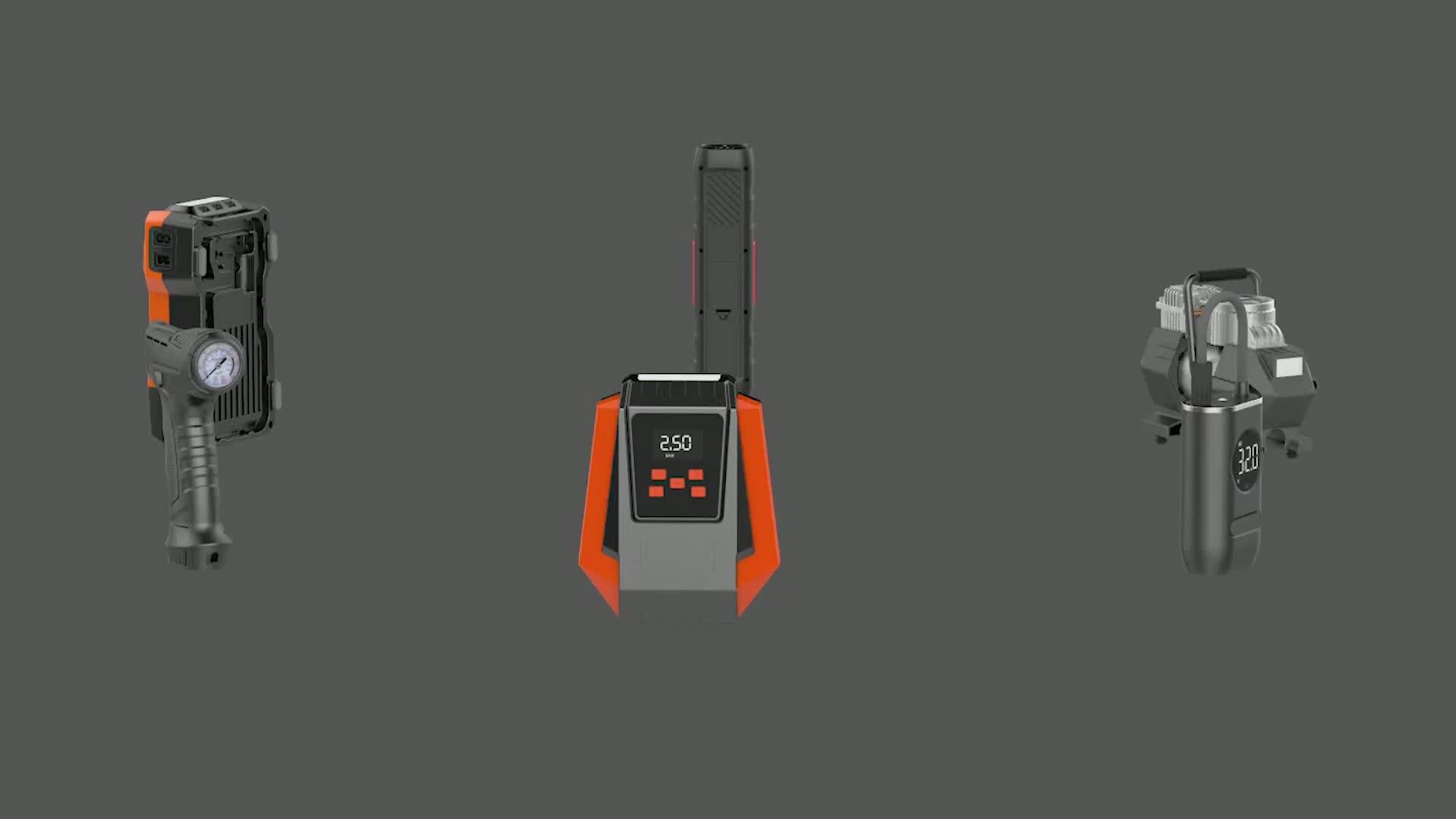 portable air pump for bike tires