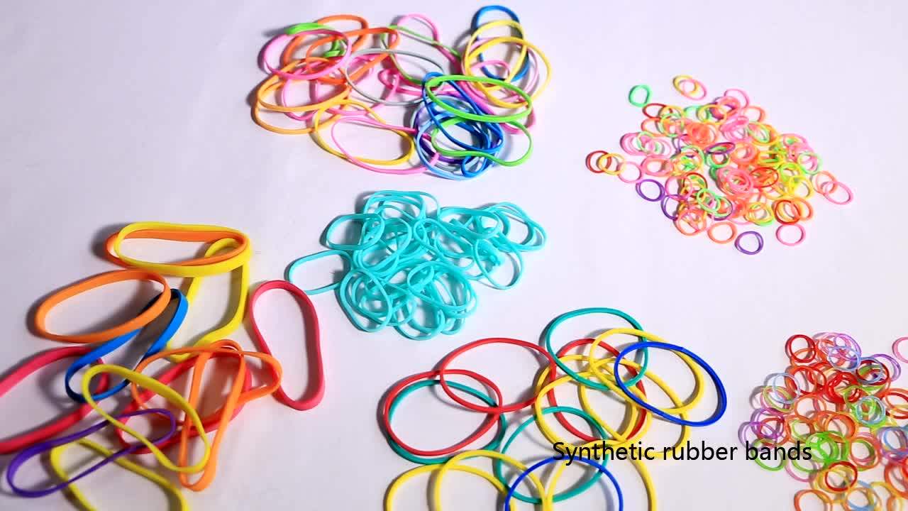Hot! Cheap Synthetic Rubber Band For Office,Colorful Rubber Band