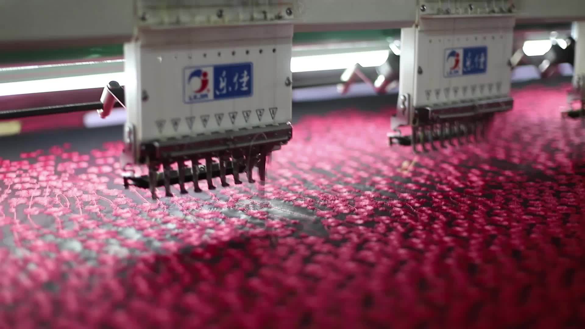 9 Needle 6 Heads Flat High Speed Embroidery Machine Buy Tajima