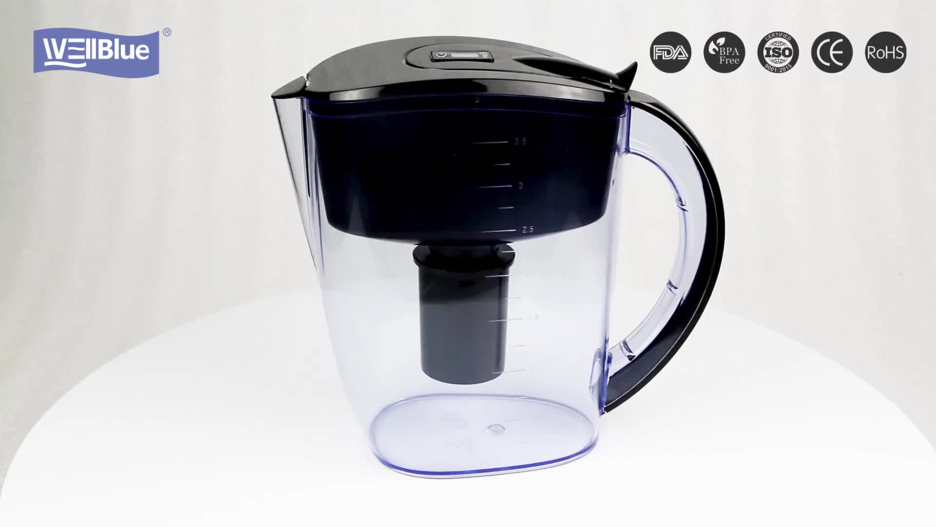 wellblue water pitcher