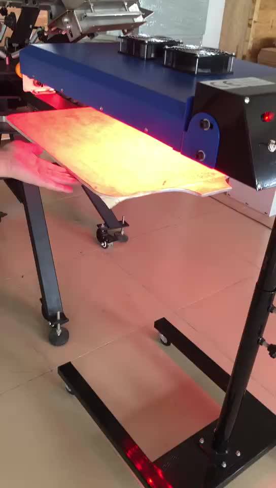 Nd605 Movable Forced Air Screen Printing Flash Dryer Machinery