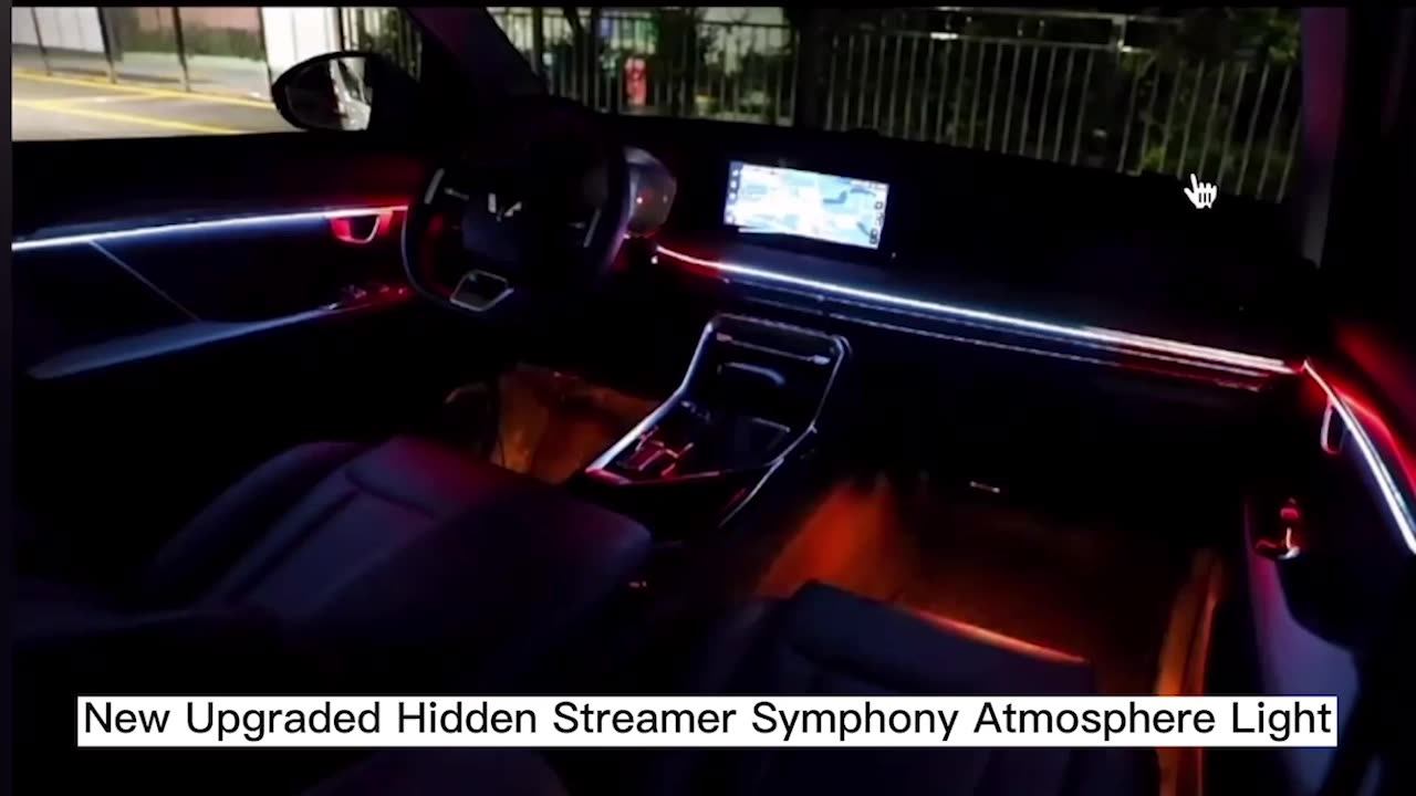 18 In 1 Full Color Neon Car Ambient Lighting Rgb 64 Universal Led