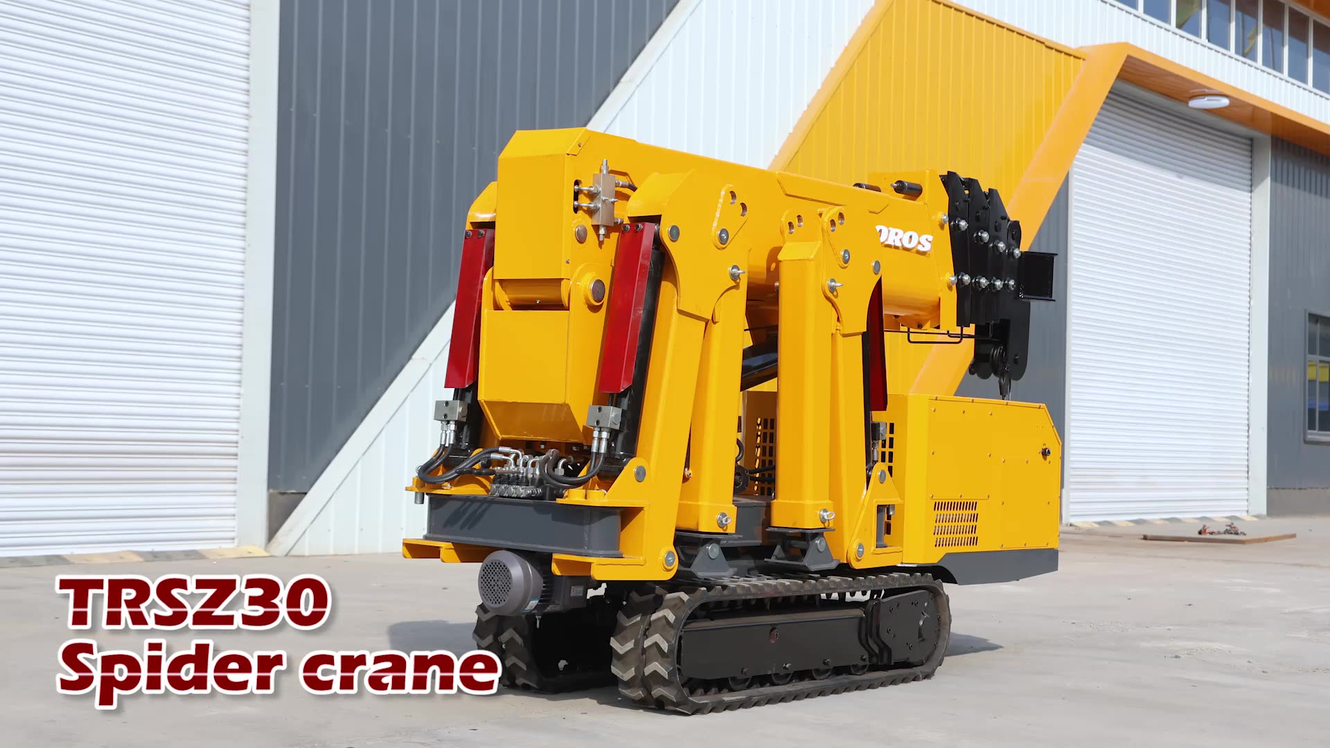 Tower Crane Wind Speed Sensor Patient Lifting Flatbed 8ton Crane