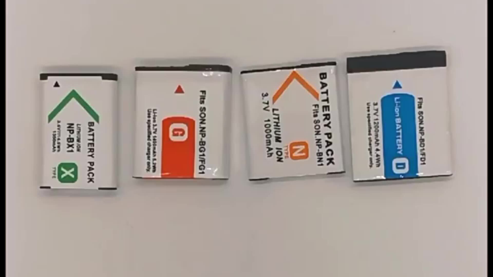 Digital Battery for Sony NP-BN1 DSC-TX20 DSC-TX30 DSC-W530 DSC